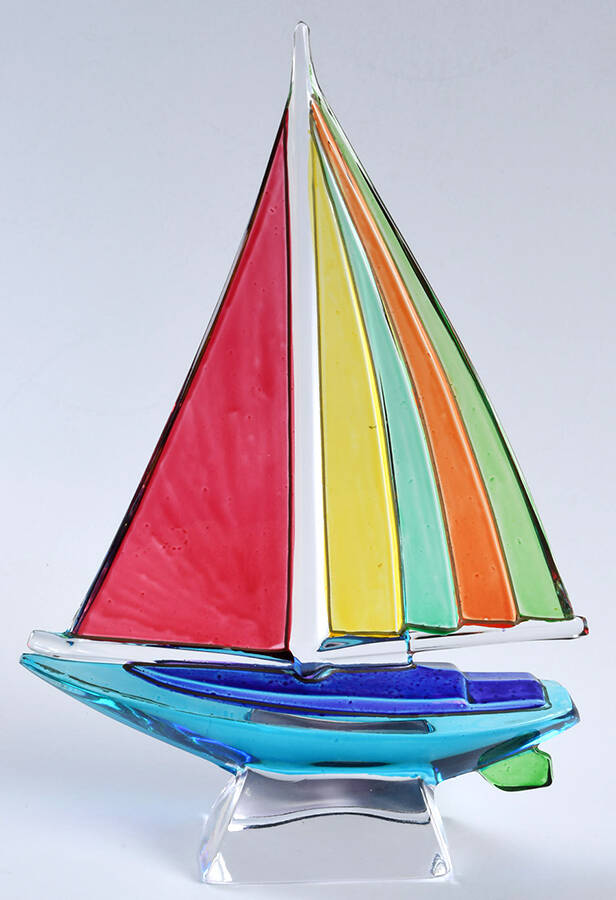 Animals & Figurines Sailboat #6402P by Due Zeta-1