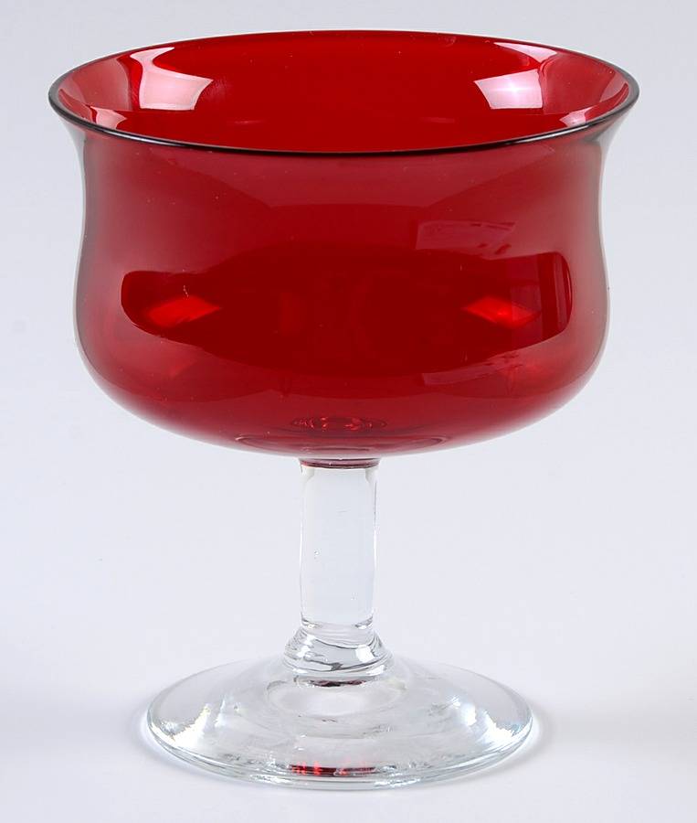 Ruby Champagne/Tall Sherbet by Ebeling & Reuss-1