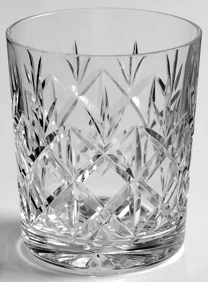 Glenshee (Cut) 5 Oz Flat Tumbler by Edinburgh Crystal-1