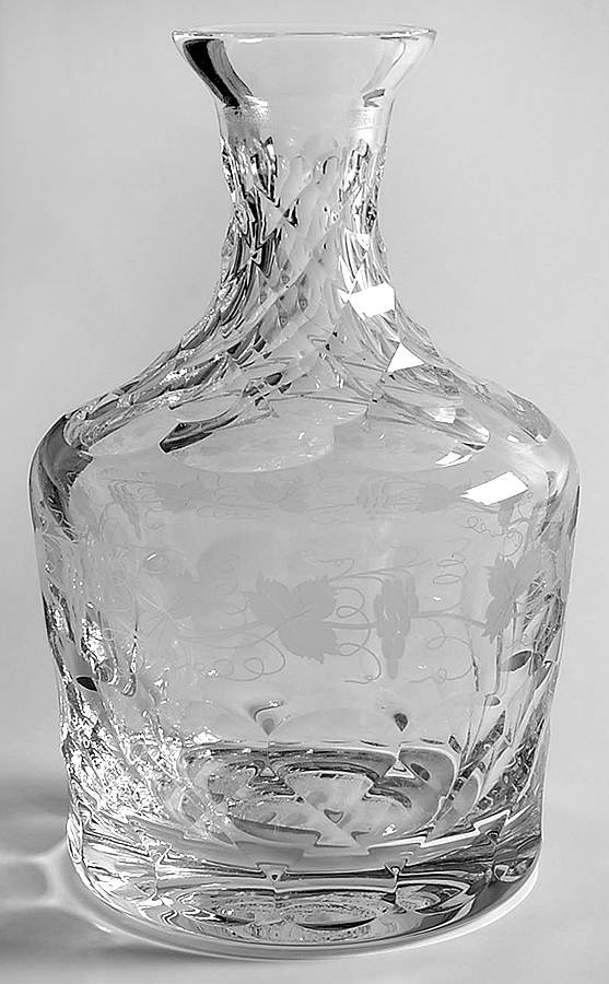 Lochnagar Wine Decanter No Stopper by Edinburgh Crystal-1