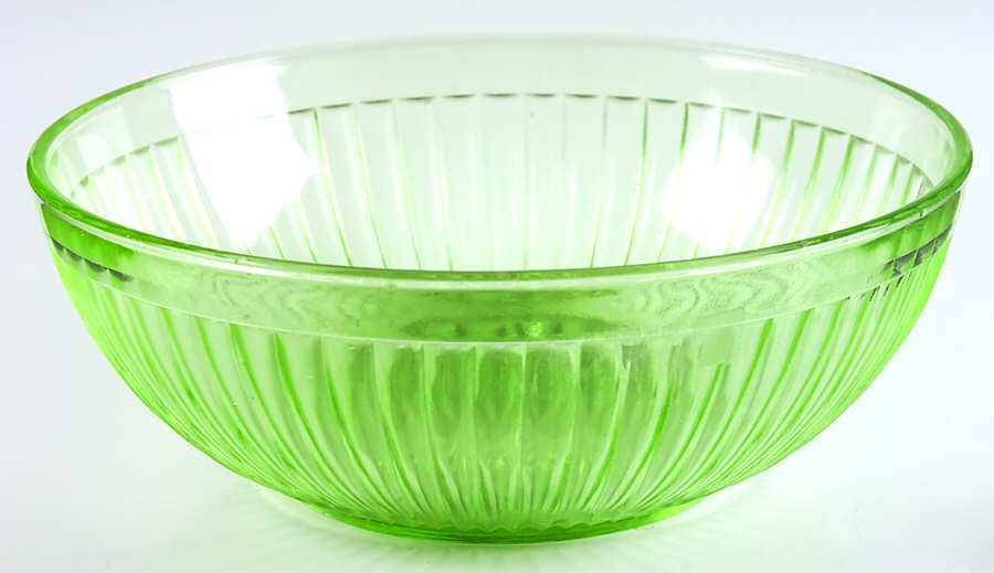 Round Robin Green 7" Round Bowl by Economy Glass Company-1