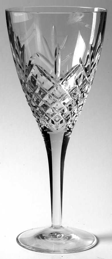Sutherland (Smooth Stem) Water Goblet by Edinburgh Crystal-1