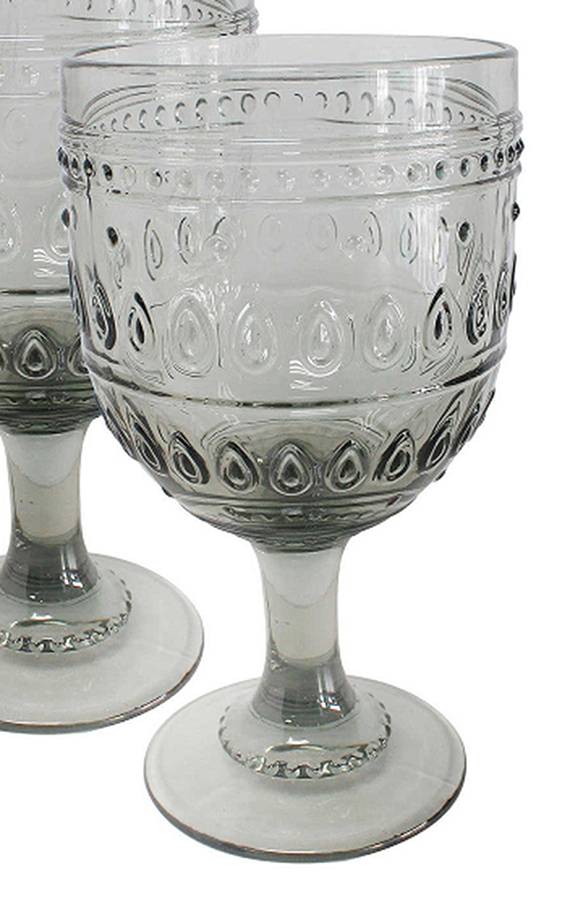 Fez Gry Wine by Euro Ceramica Glass-1