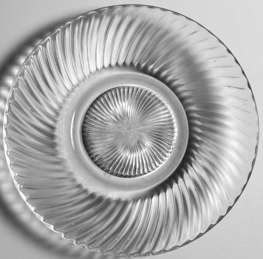 Diana Clear Bread & Butter Plate by Federal Glass -1