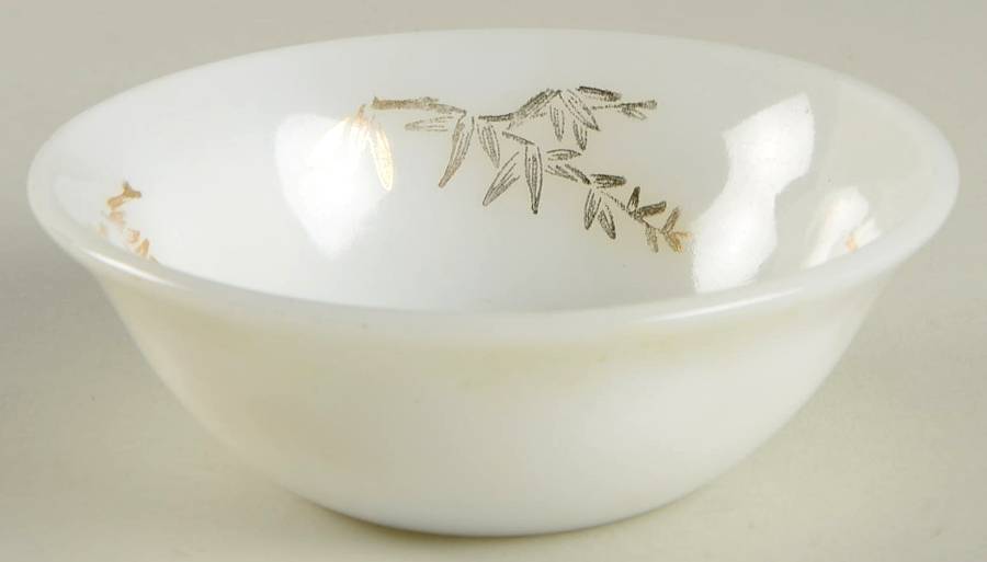 Golden Glory Small Dessert Bowl by Federal Glass -1