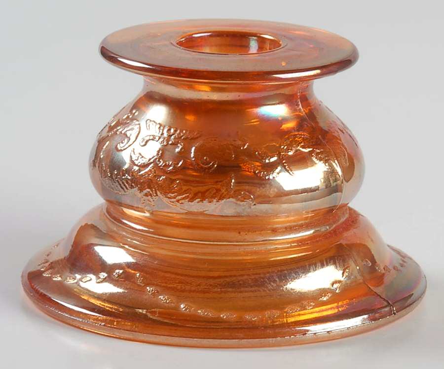 Madrid (Iridescent) 2" Single Light Candlestick by Federal Glass -1