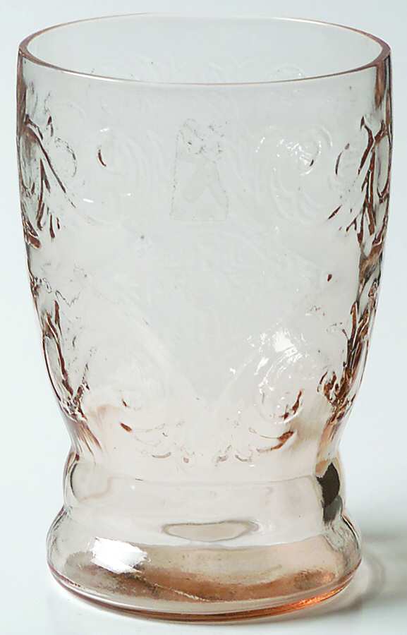 Madrid Pink 9 Oz Flat Tumbler by Federal Glass -1
