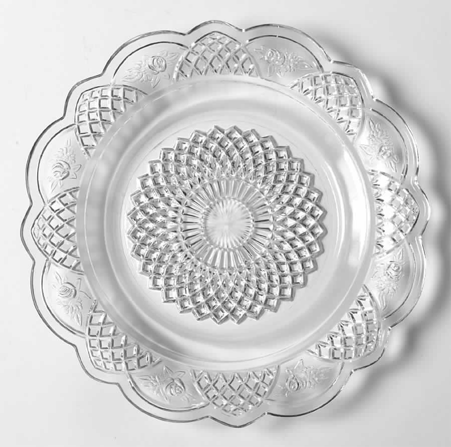 Mayfair Clear Salad Plate by Federal Glass -1