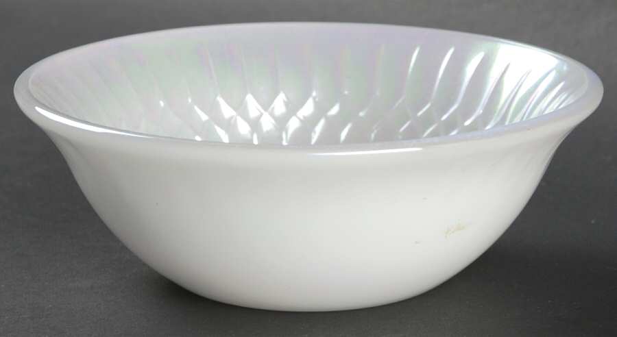 Moonglow (Iridescent) Small Fruit Dessert Bowl by Federal Glass -1