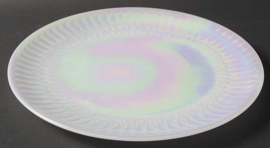 Moonglow (Iridescent) Sandwich Plate by Federal Glass -1