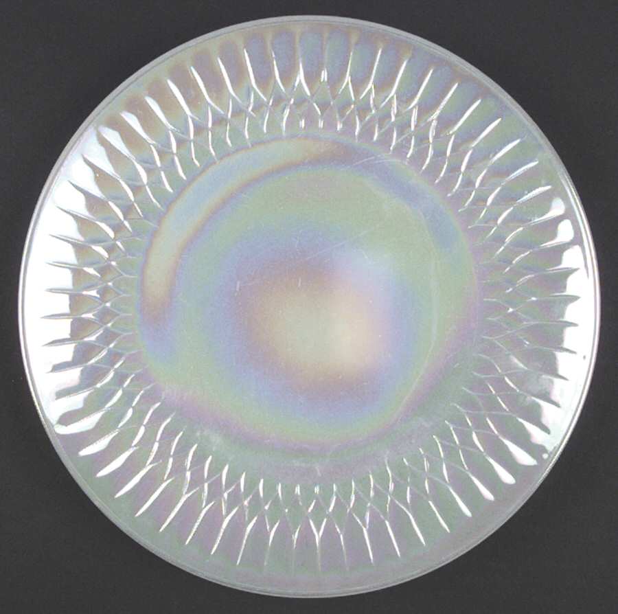 Moonglow (Iridescent) Dinner Plate by Federal Glass -1