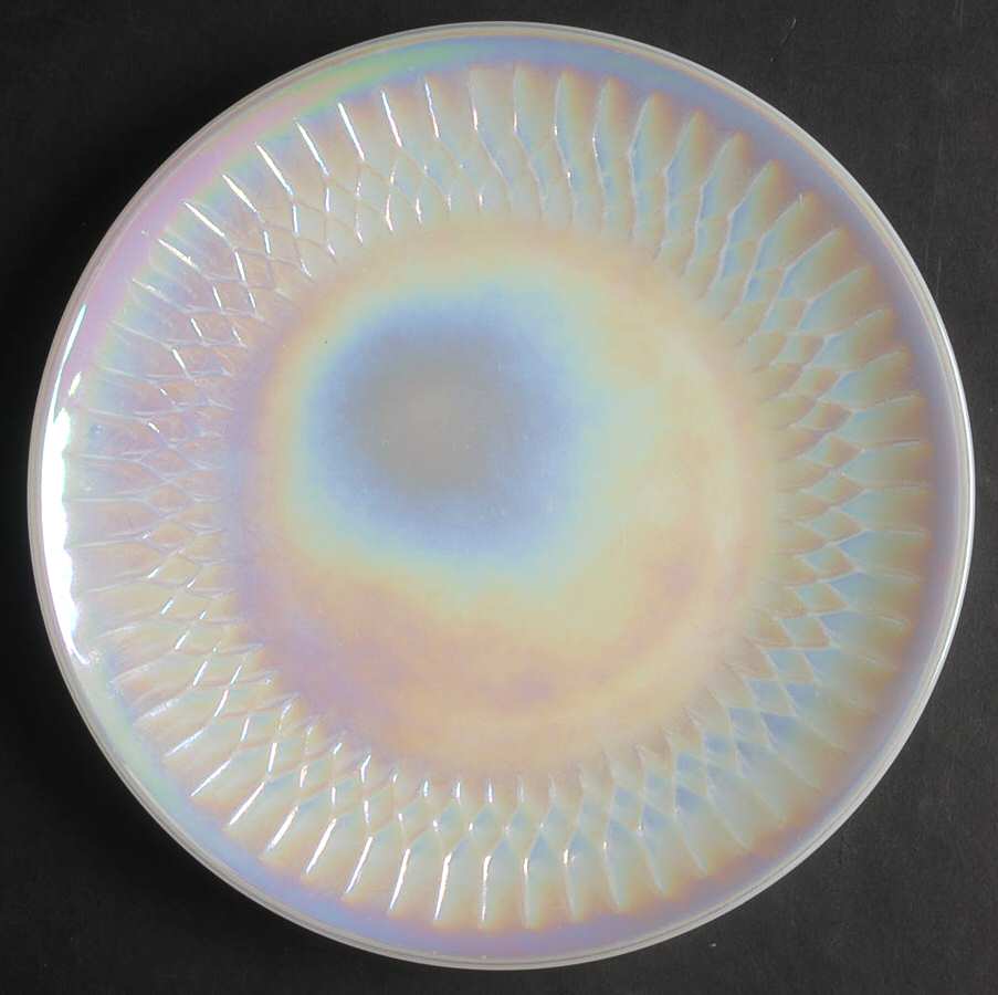 Moonglow (Iridescent) 7" Salad Plate by Federal Glass -1