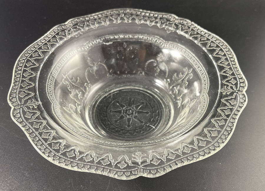 Patrician Clear Cereal Bowl by Federal Glass -1