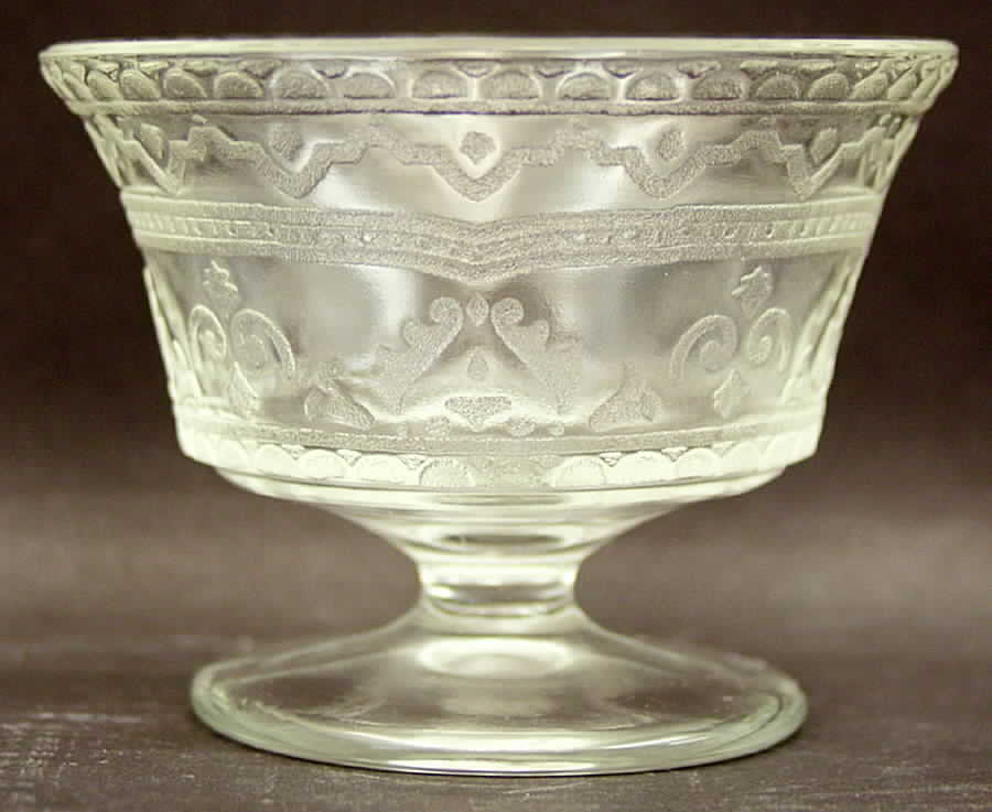 Patrician Clear Champagne/Tall Sherbet by Federal Glass -1