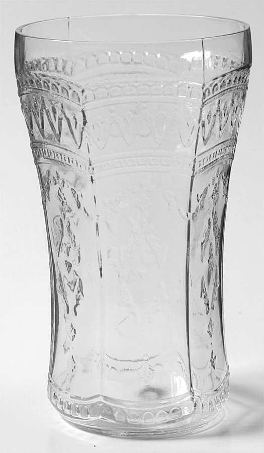 Patrician Clear 14 Oz Flat Tumbler by Federal Glass -1