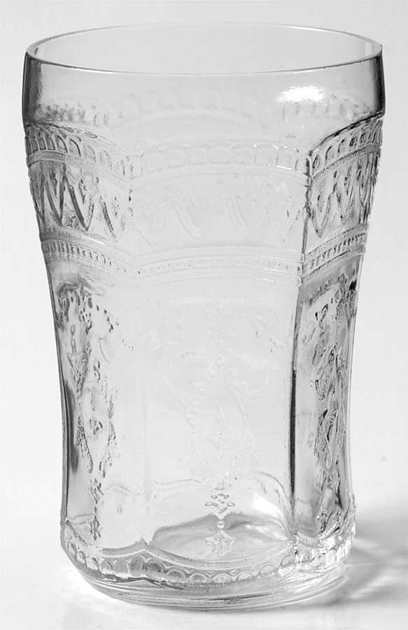 Patrician Clear 9 Oz Flat Tumbler by Federal Glass -1