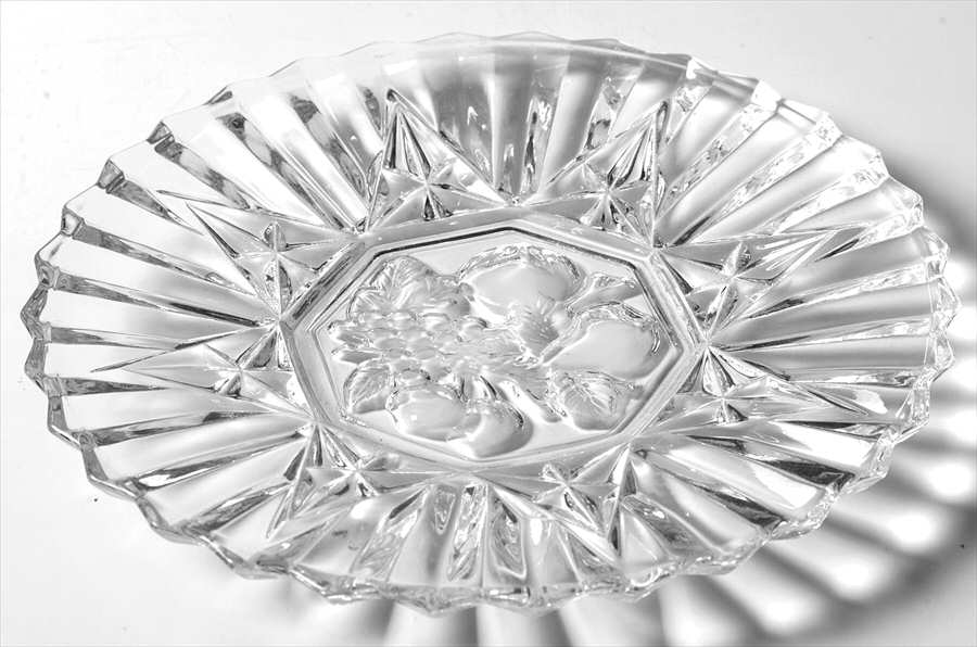Pioneer Clear Luncheon Plate by Federal Glass -1