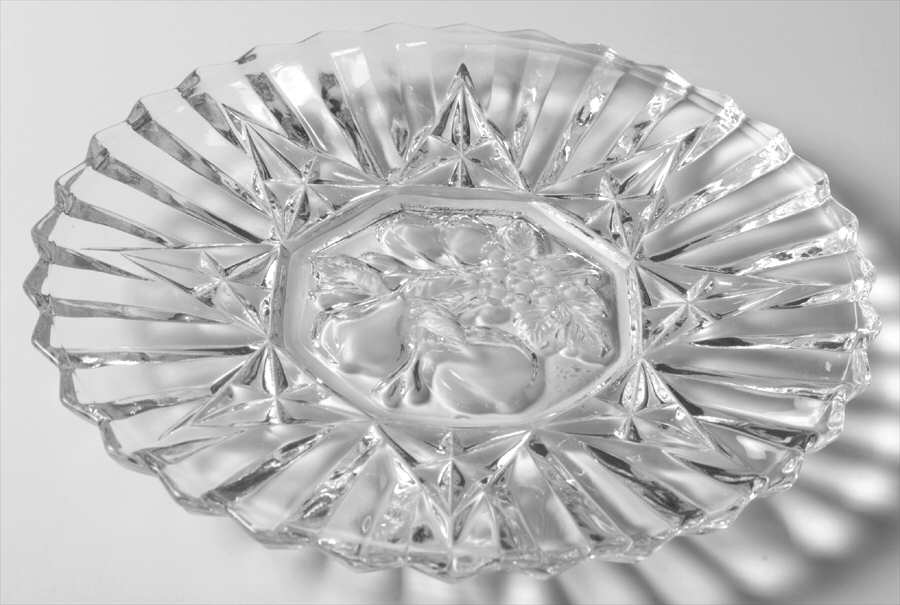 Pioneer Clear Luncheon Plate by Federal Glass -1