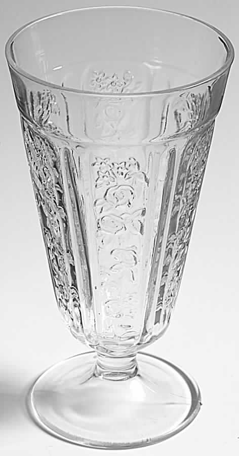 Sharon Clear 15 Oz Footed Tumbler by Federal Glass -1