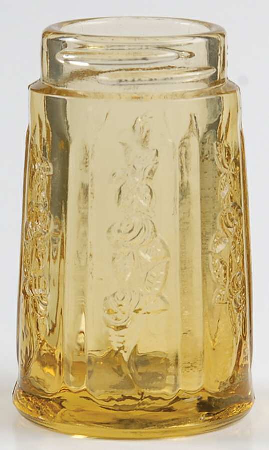 Sharon Amber Shaker No Lid by Federal Glass -1