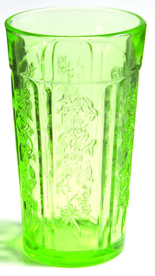 Sharon Green 12 Oz Flat Thick Tumbler by Federal Glass -1
