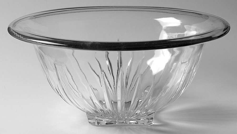 Star Clear 9" Mixing Bowl by Federal Glass -1
