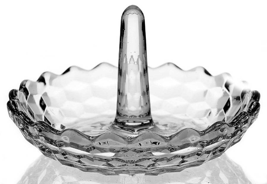 American Clear (Stem 2056) Ring Holder by Fostoria-1