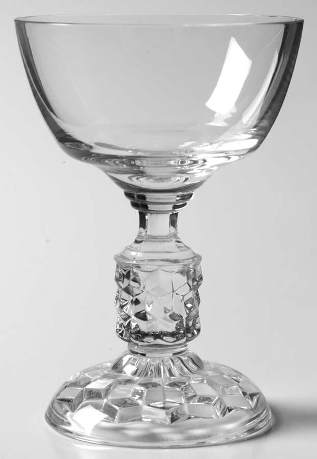 American Lady Clear (Stem 5056) Liquor Cocktail by Fostoria-1