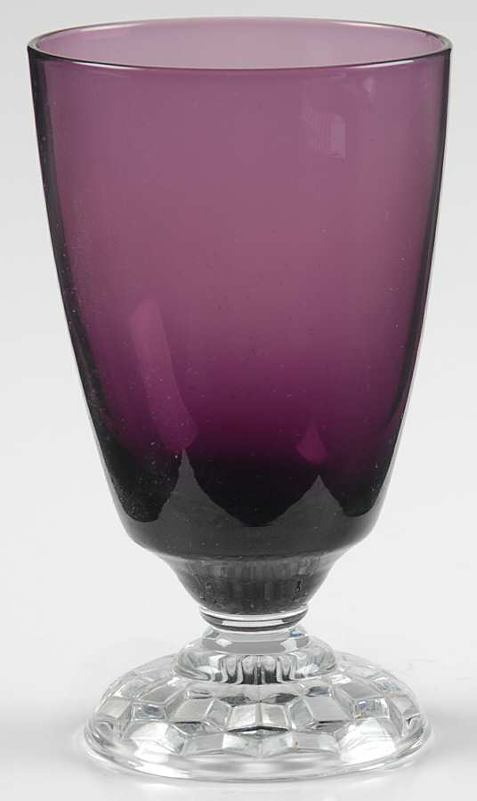 American Lady Amethyst (Burgundy) Juice Glass by Fostoria-1