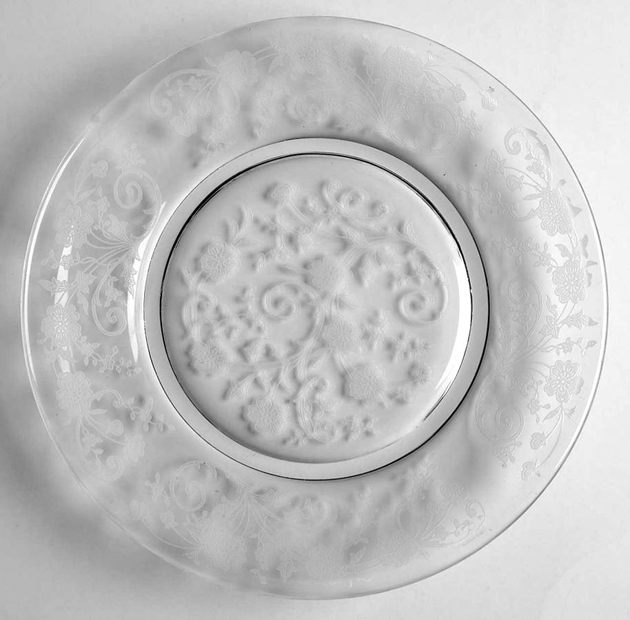 Buttercup Bread & Butter Plate by Fostoria-1