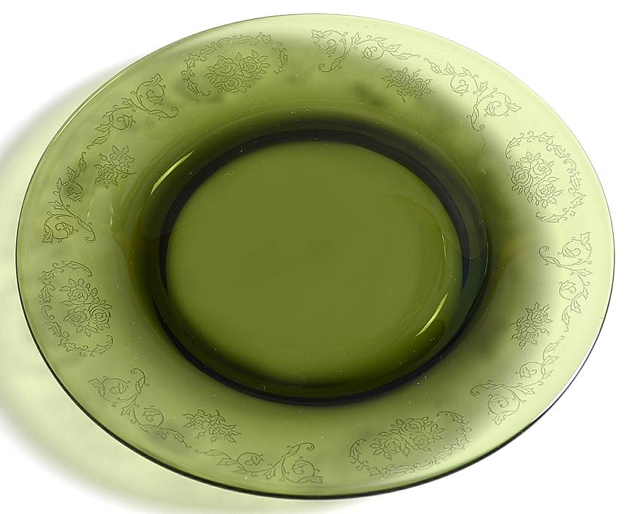 Cameo Green 7" Salad Plate by Fostoria-1