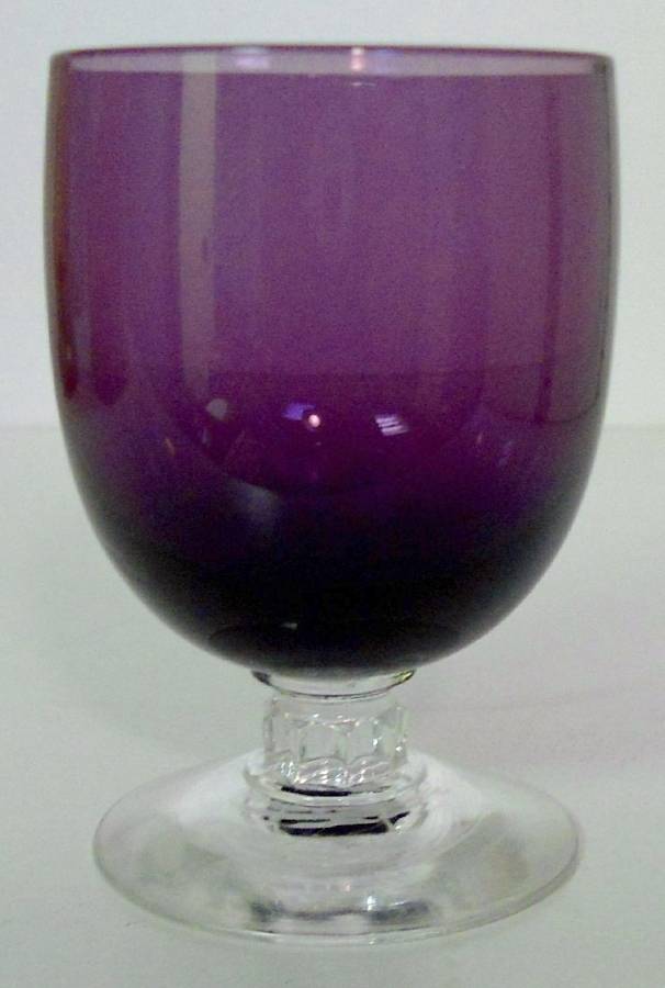 Classic Amethyst 2 1/2 Oz Footed Tumbler by Fostoria-1
