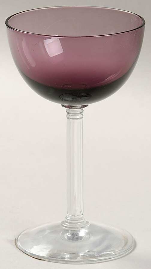 Classic Amethyst Creme De Menthe by Fostoria-1