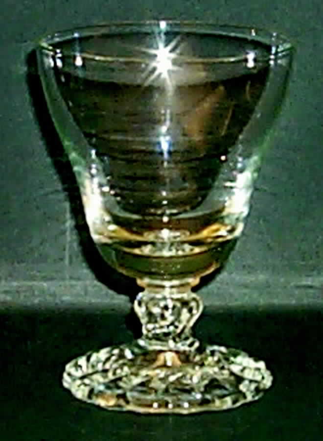 Colonial Dame Clear Oyster or Fruit Cocktail by Fostoria-1