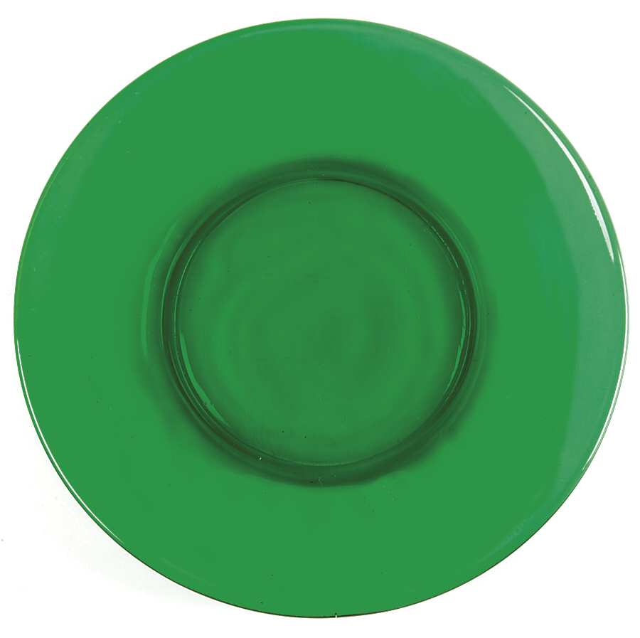 Colonial Dame Green Bread & Butter Plate by Fostoria-1