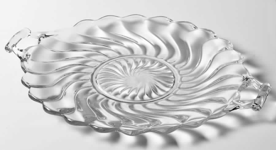 Colony Handled Cake Plate by Fostoria-1