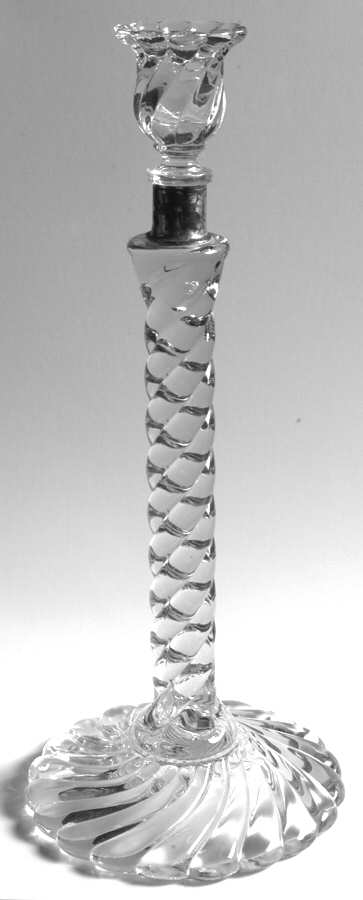 Colony Single Eiffel Tower Candlestick-No Prisms/Bobche by Fostoria-1