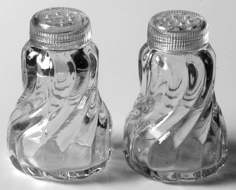 Colony Shaker Set with Glass Lids by Fostoria-1