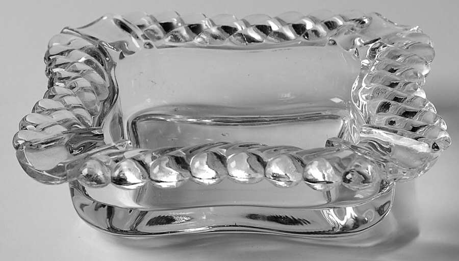 Colony Large Square Ashtray by Fostoria-1