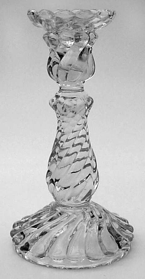 Colony Tall Single Light Candlestick by Fostoria-1