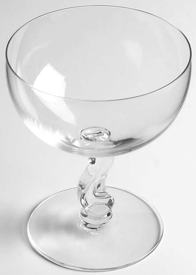 Contour Clear Champagne/Tall Sherbet by Fostoria-1