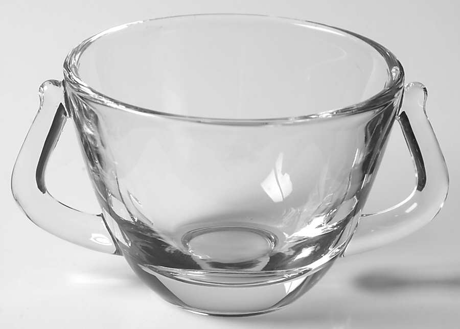 Contour Clear Mini Open Sugar by Fostoria-1