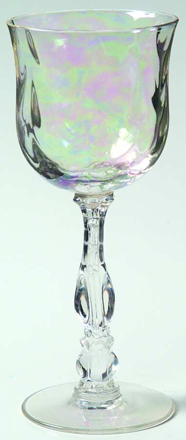 Coral Pearl (Iridescent) Claret Wine by Fostoria-1