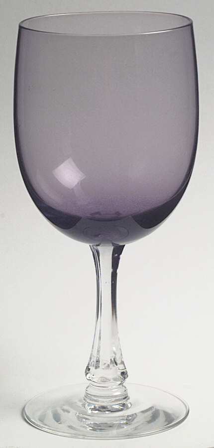 Fascination Lilac Water Goblet by Fostoria-1