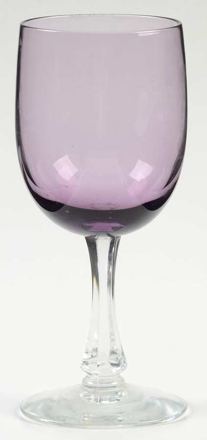 Fascination Lilac Wine Glass by Fostoria-1