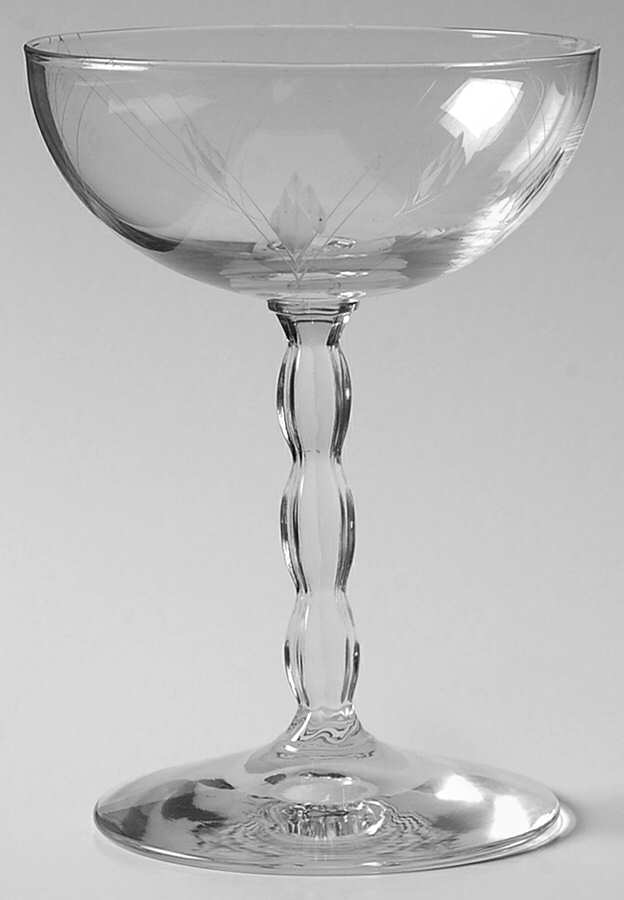 Heraldry Champagne/Tall Sherbet by Fostoria-1