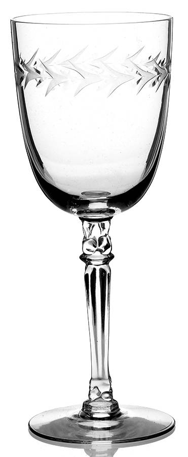 Holly Clear (Stem 6030) Water Goblet by Fostoria-1