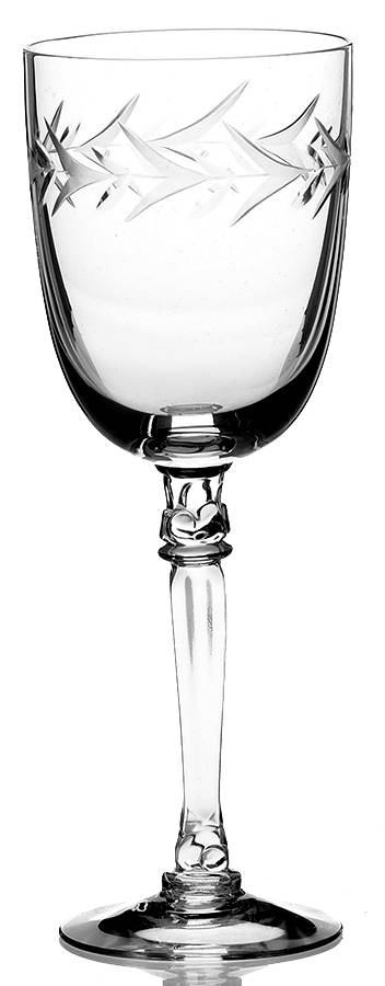 Holly Clear (Stem 6030) Claret Wine by Fostoria-1