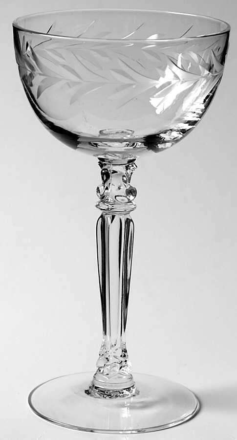 Holly Clear (Stem 6030) Liquor Cocktail by Fostoria-1