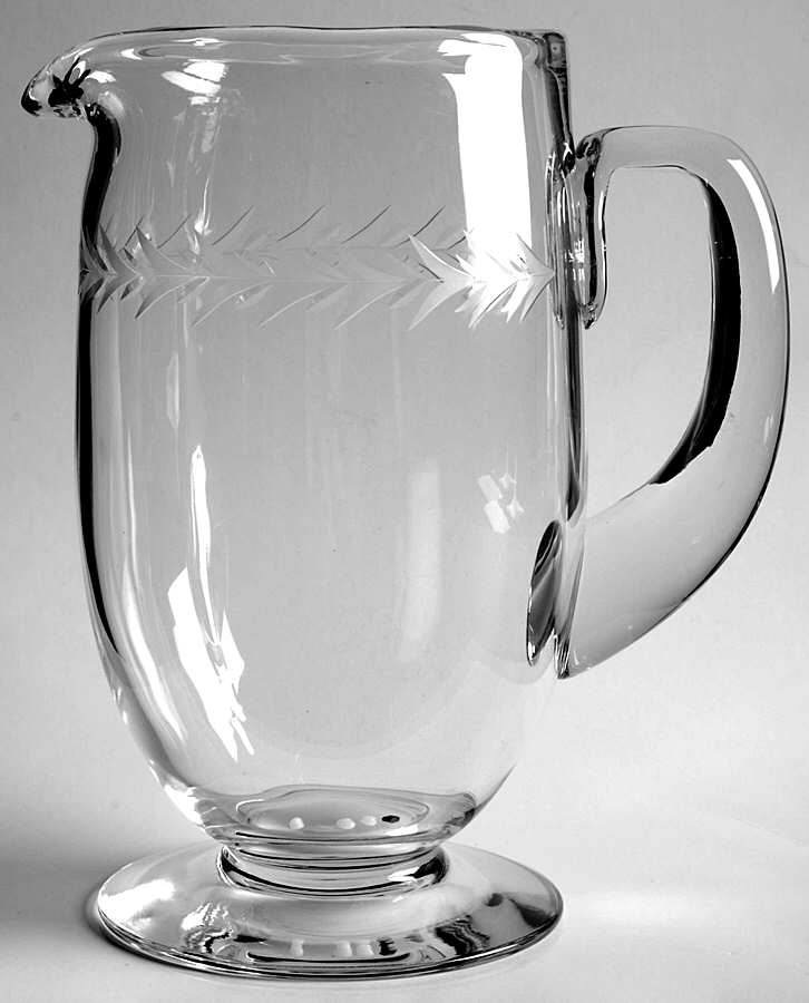 Holly Clear (Stem 6030) 50 Oz Pitcher by Fostoria-1